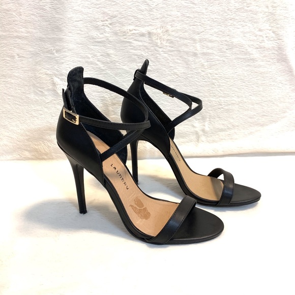 Amazing Lavelle Heels! Black Leather. - Picture 7 of 16